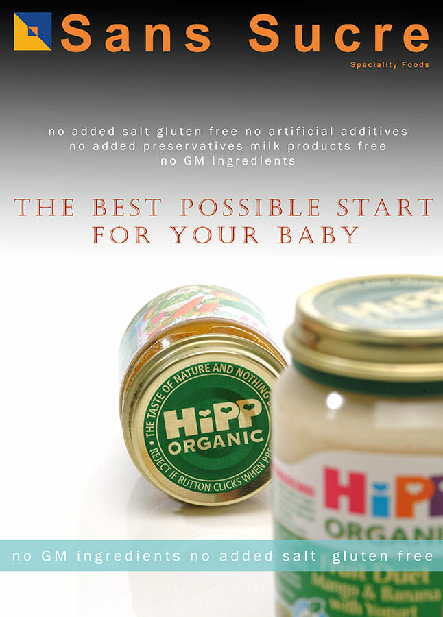 commercial photography baby food