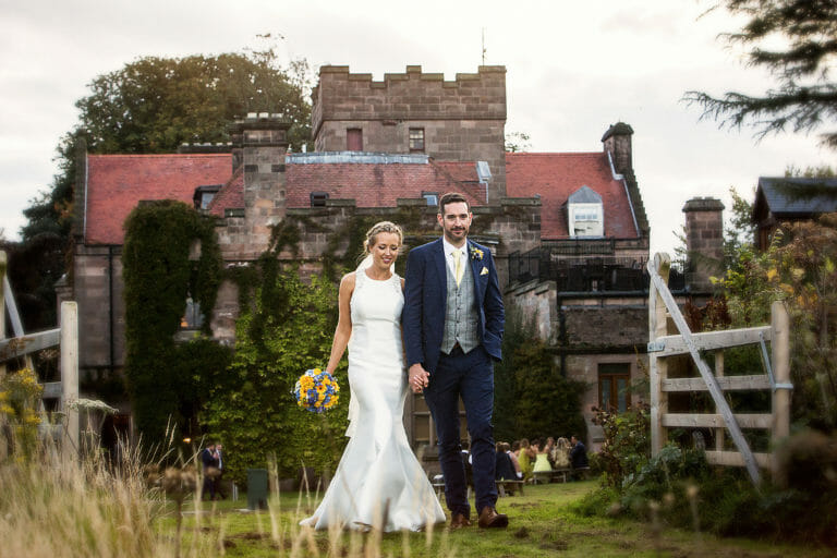 ellingham hall wedding of Holly & Chris